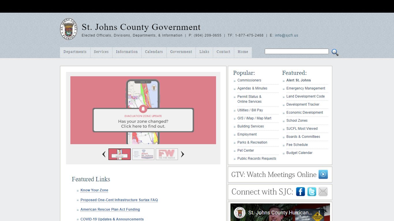 St. Johns County Government